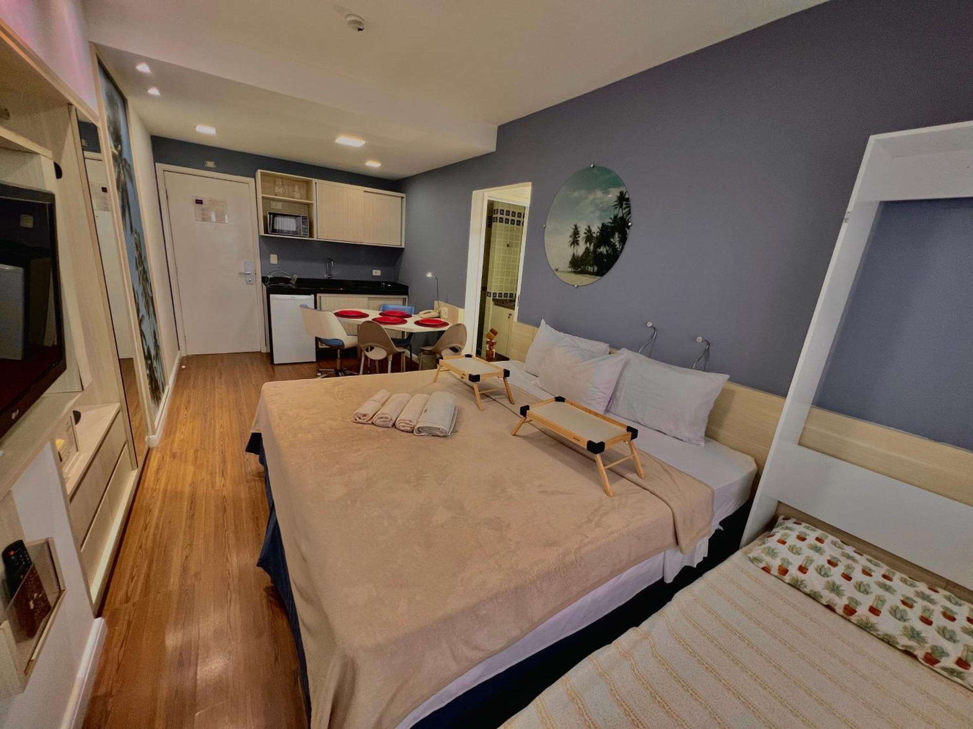 Hotel Navegantes Vista Para Mar Boa Viagem レシフェ 部屋 写真