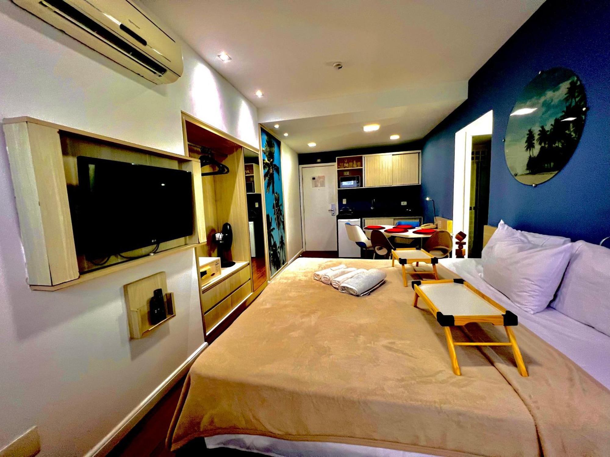 Hotel Navegantes Vista Para Mar Boa Viagem レシフェ 部屋 写真